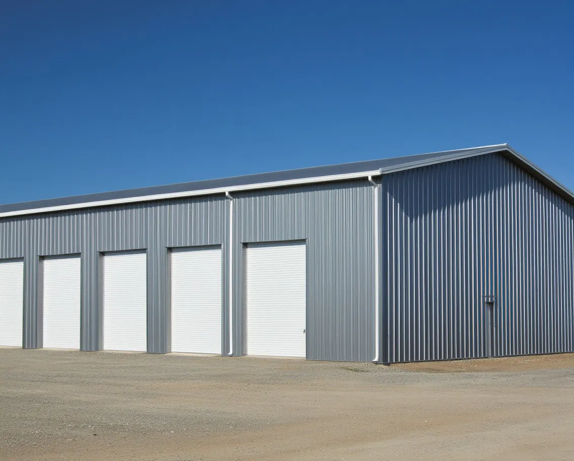 Проект склада из сэндвич-панелей 12х42 м